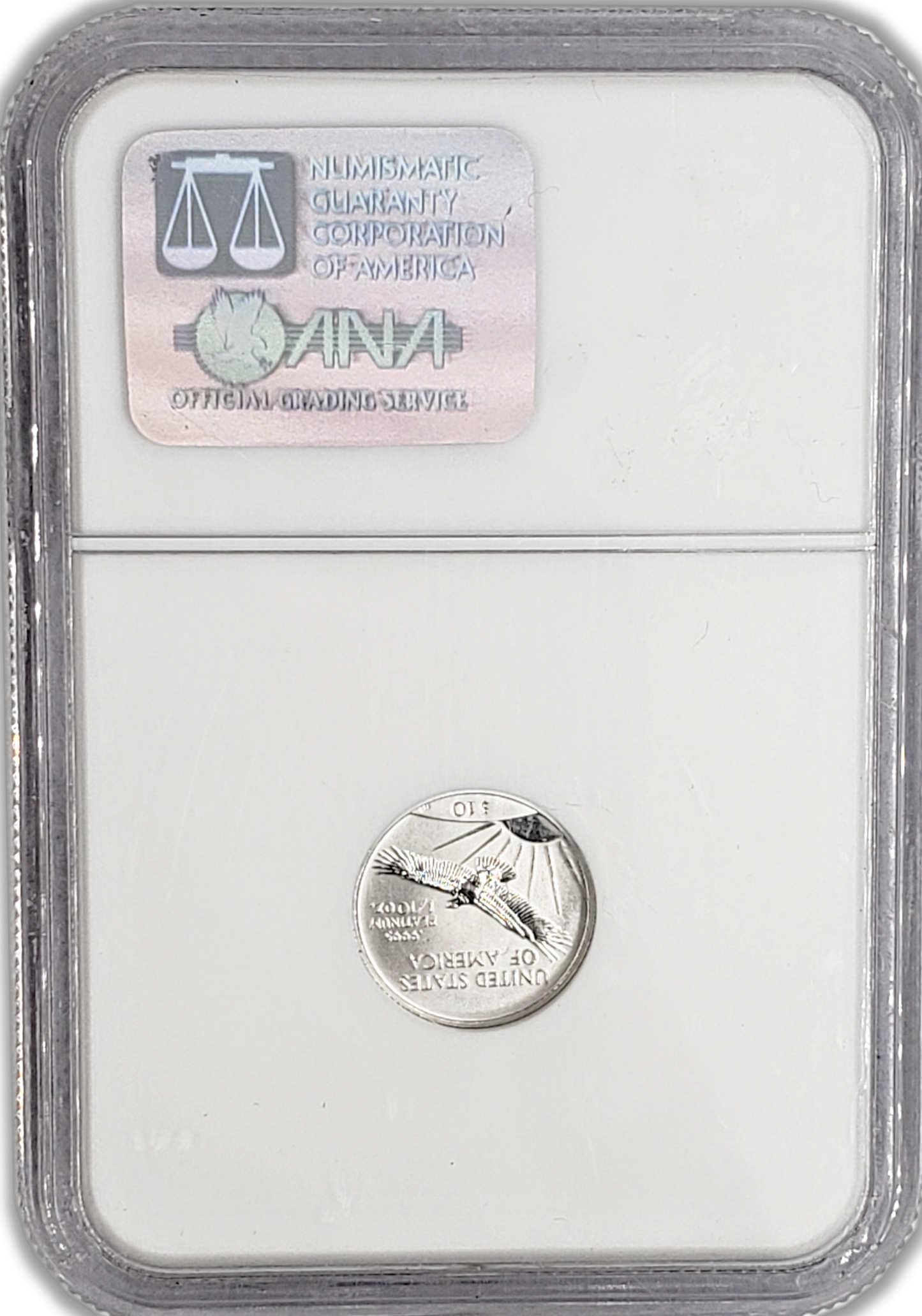 2003 $10 Eagle Platinum Liberty - NGC MS70 - CoinsTV