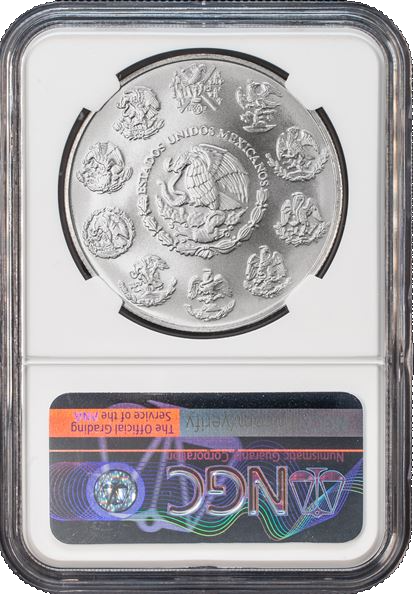 2021 Mexico Libertad - 1 Oz Silver - Mint of Mexico - NGC MS69 - CoinsTV