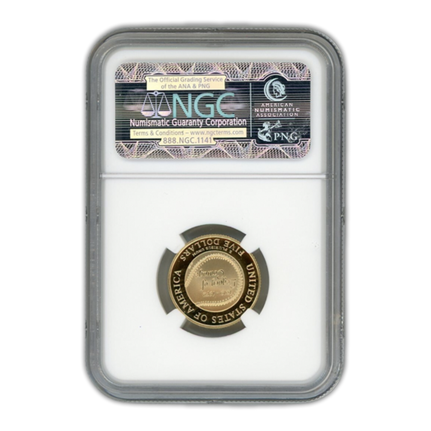1997-W $5 Jackie Robinson Commemorative Gold - NGC PF70 Ultra Cameo - CoinsTV