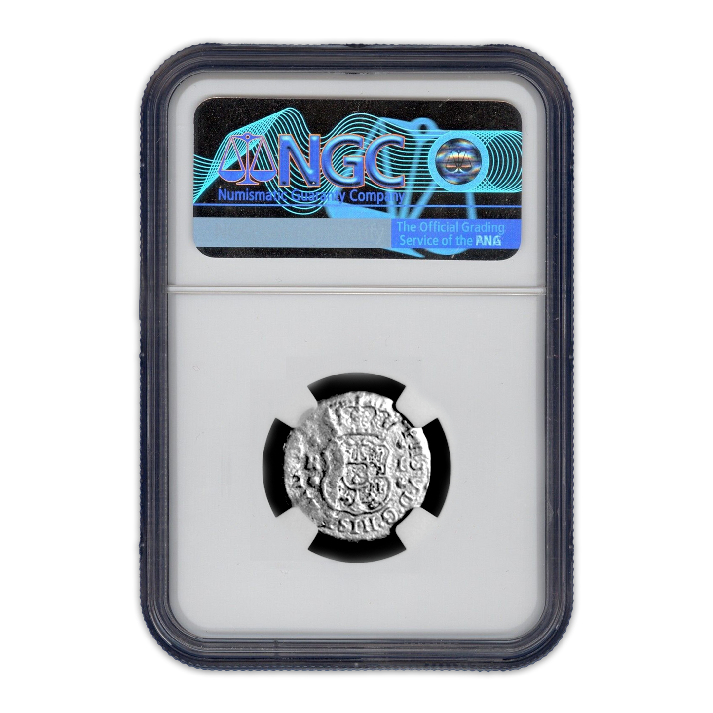 (1772-1783) Mexico 1R Silver El Cazador Shipwreck Coin Genuine - CoinsTV