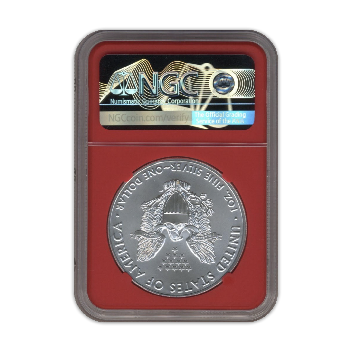 2020(S) Silver Eagle - Emergency Production Early Releases - NGC MS70 Red Core - CoinsTV