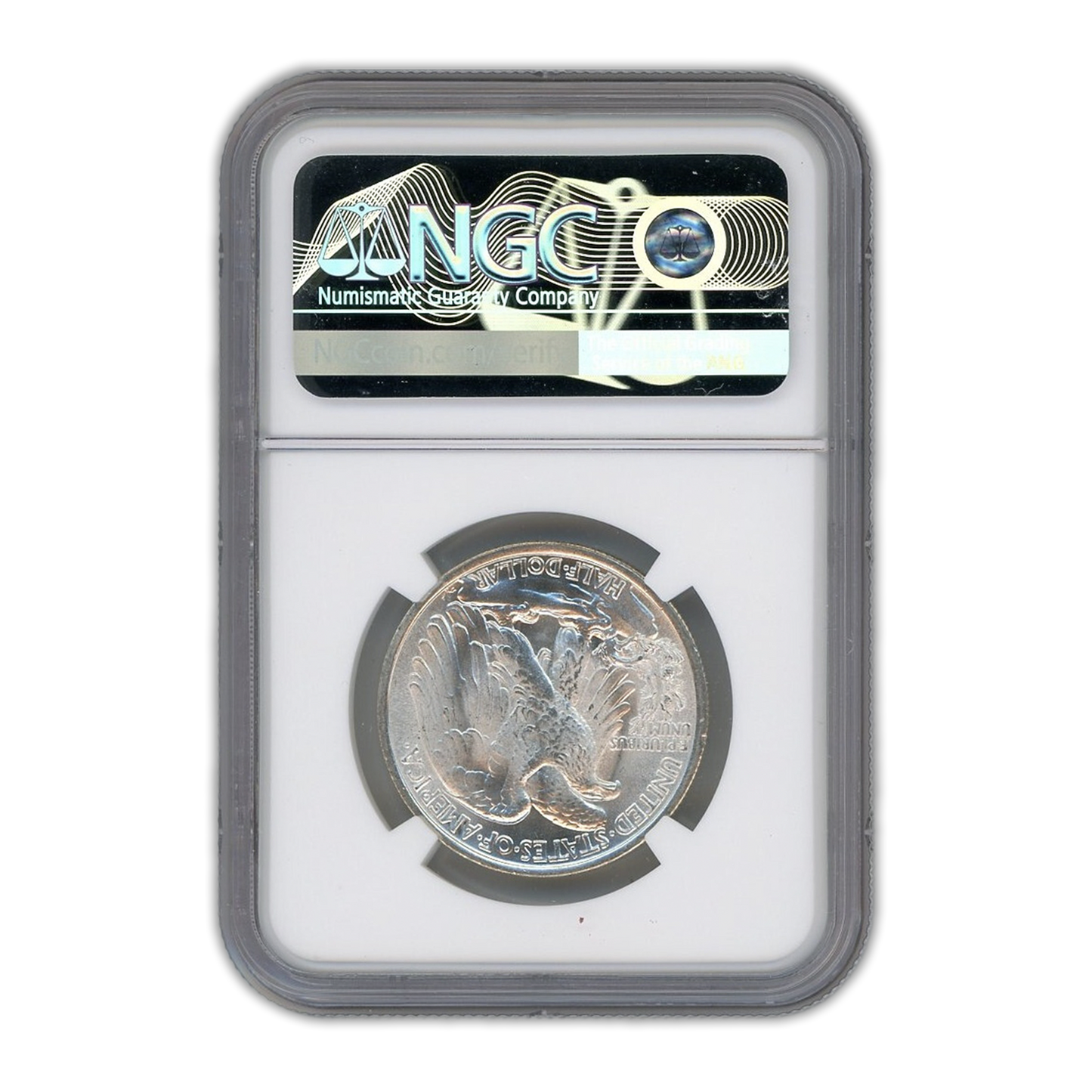 1935 Walking Liberty Silver Half Dollar - NGC MS65 Sight White - CoinsTV