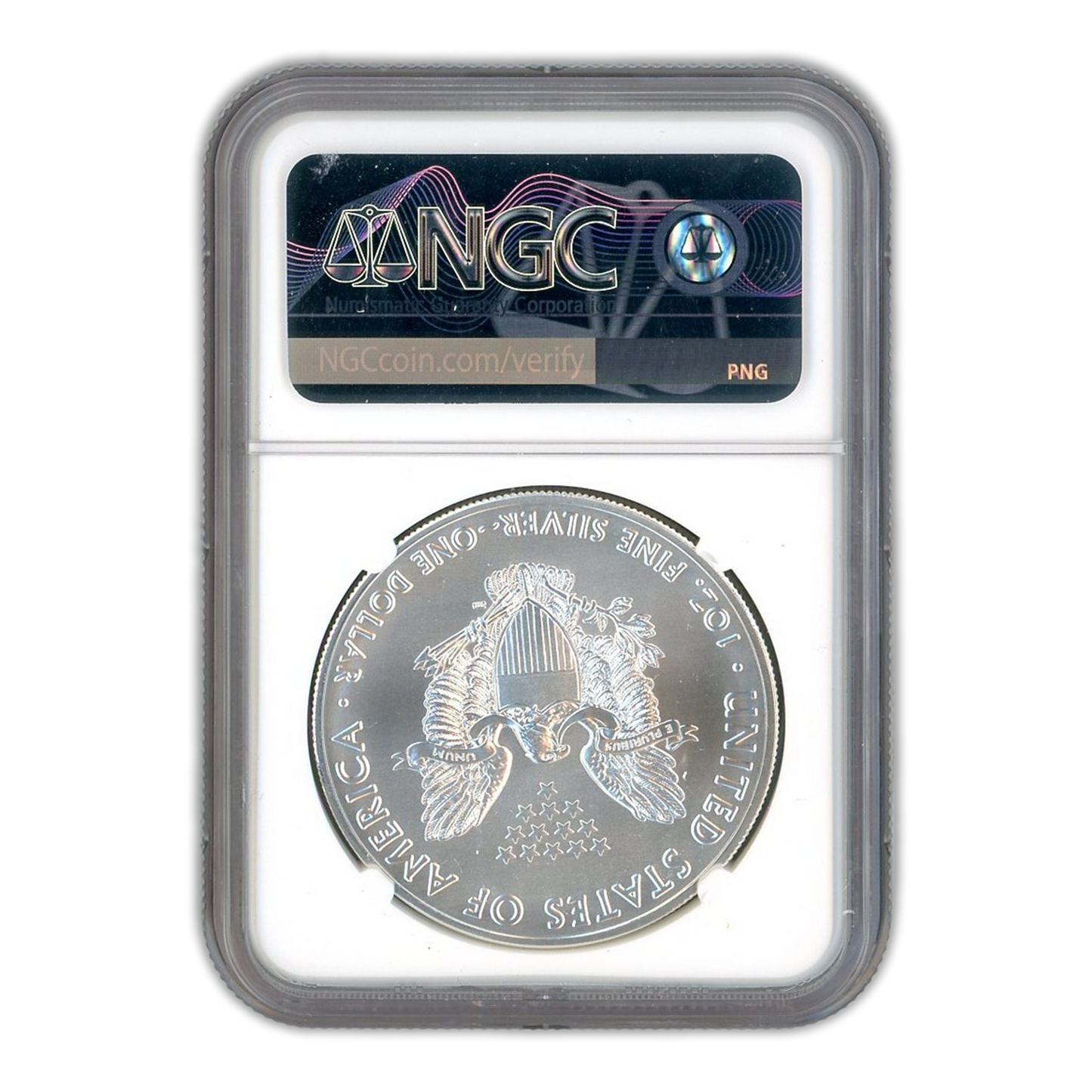 2021-S Silver Eagle - Heraldic Type 1 - Emergency Production - NGC MS70 John Mercanti Signature - CoinsTV