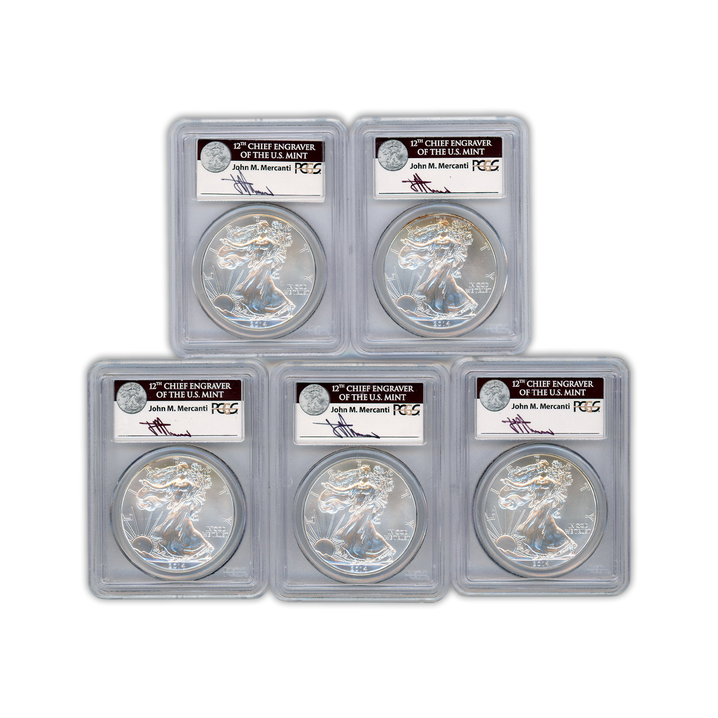 Grab Bag: 2014 Mercanti Silver Eagle - First 10 Boxes - CoinsTV