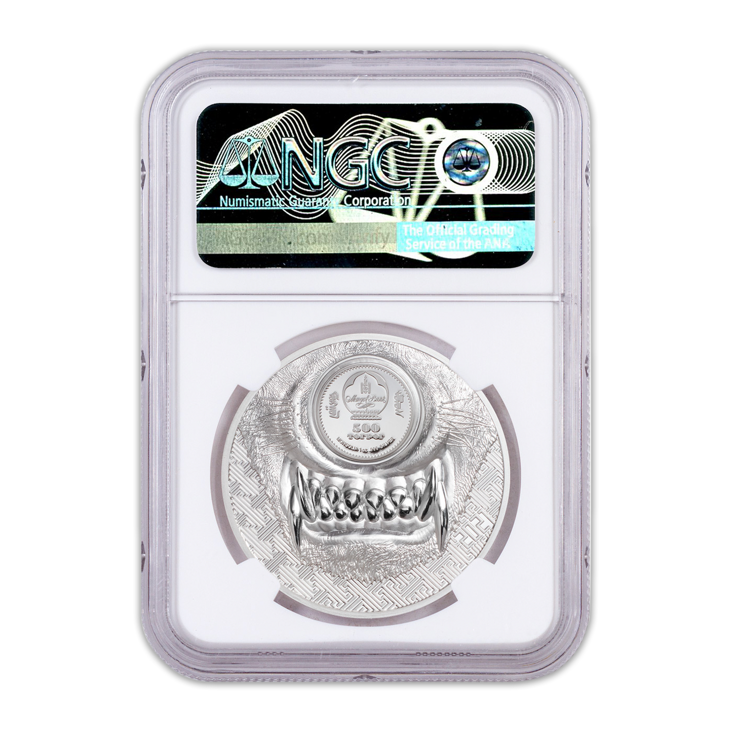 2021 1 oz Mongolia Mystic Wolf - Ultra High Relief - First Releases NGC PF70 Ultra Cameo - CoinsTV