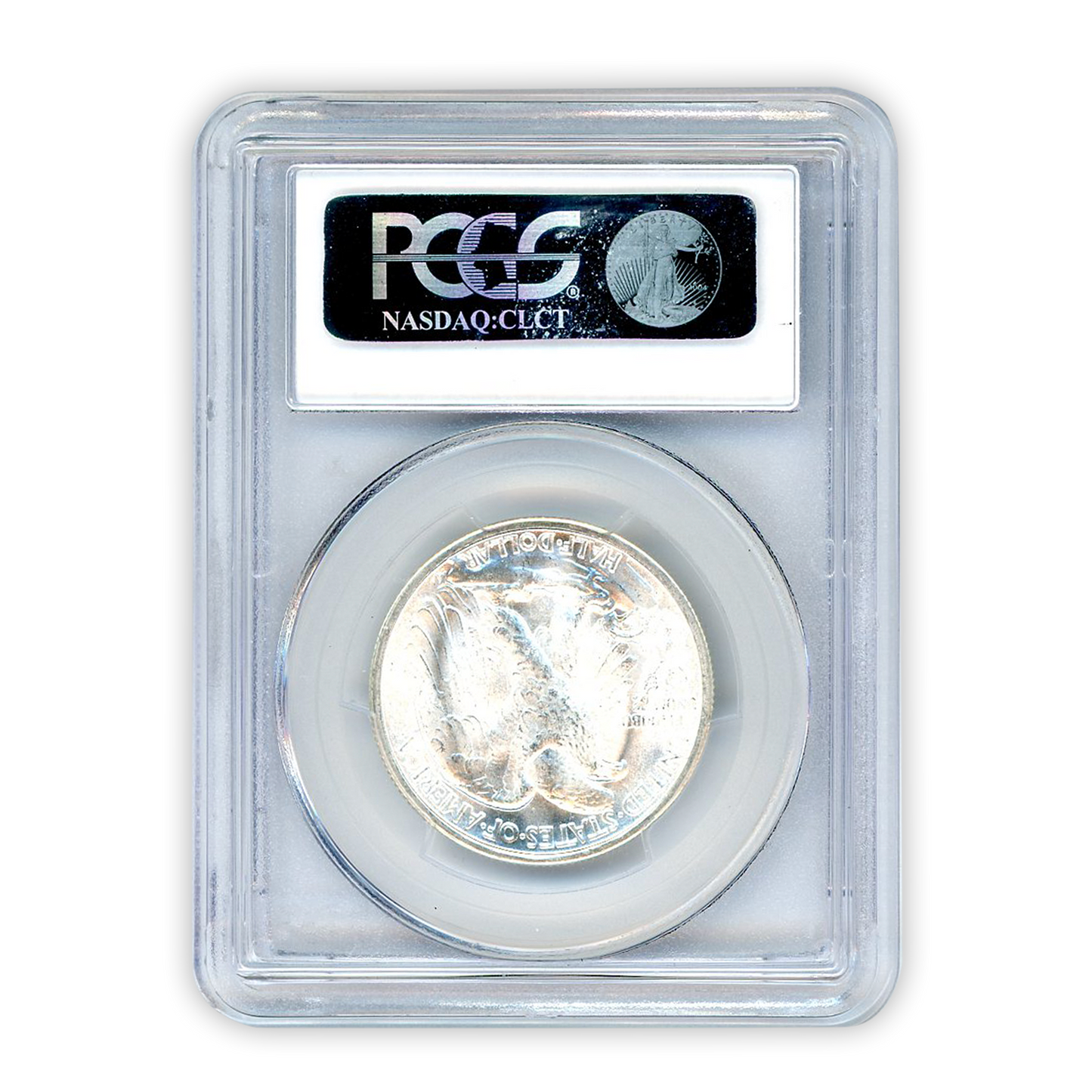 1945 S Walking Liberty Silver Half Dollar - PCGS MS66+ Sight White - CoinsTV