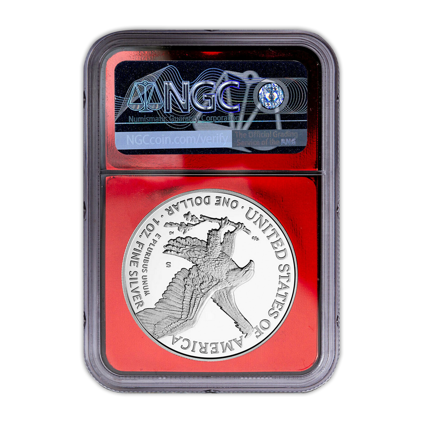 2021 S Silver Eagle Dollar - Eagle Landing Type 2 - 1st Day of Issue NGC PF70 Ultra Cameo