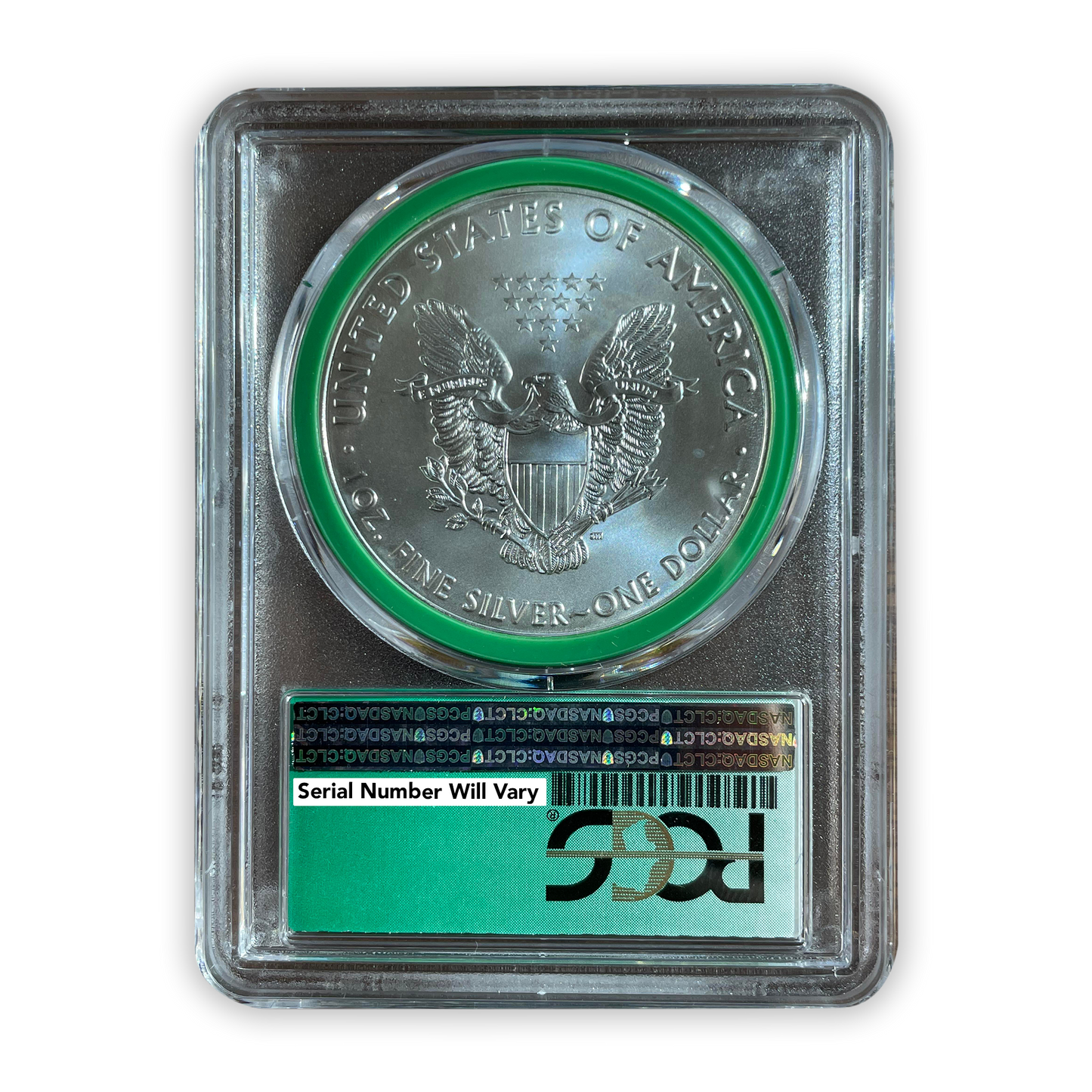 2012 American Silver Eagle - Business Strike - PCGS MS69 Monster Box Label