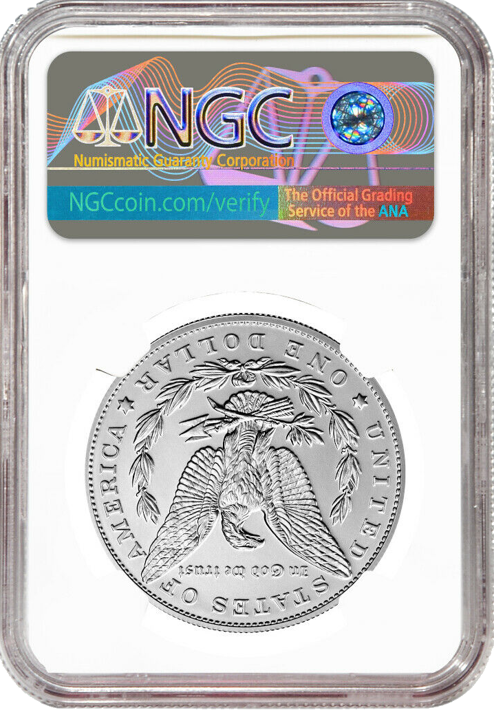 2021 P Morgan Silver Dollar - NGC MS70 First Day of Issue