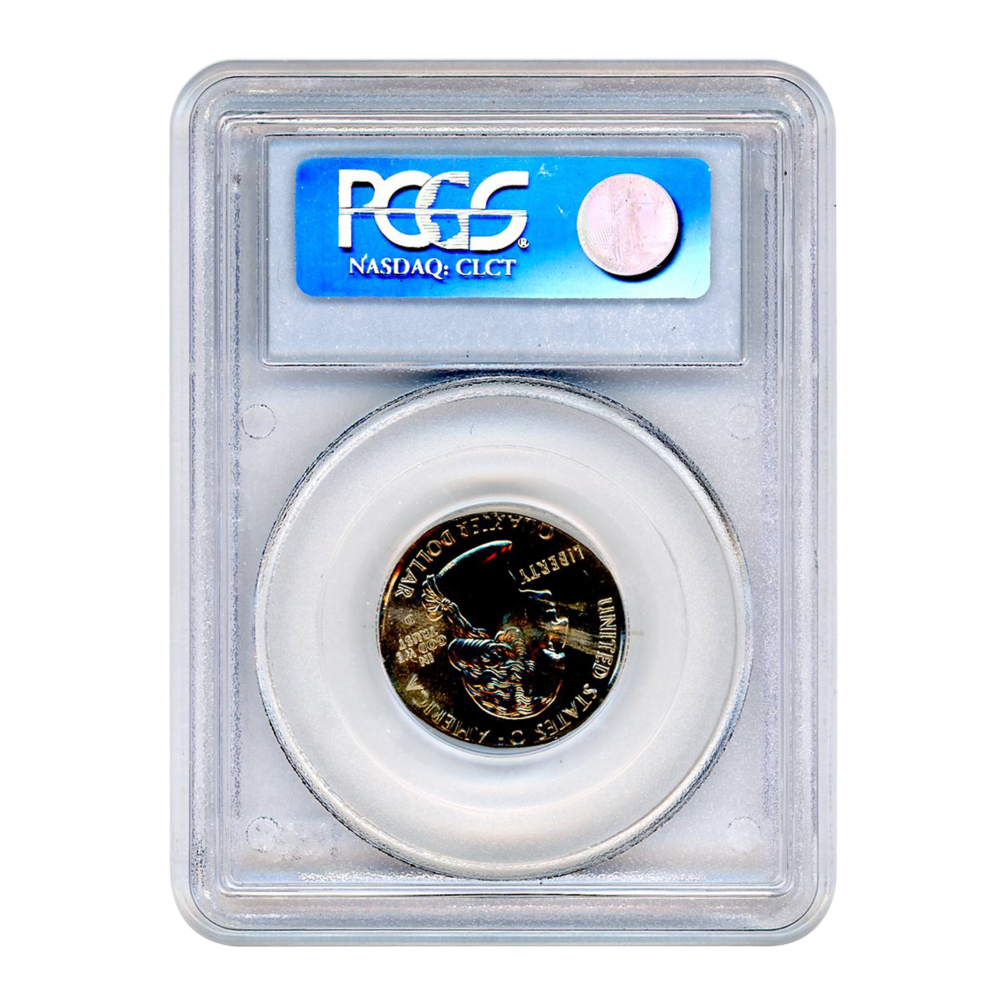 2007-D Idaho Quarter - Elliptical Mint Error - PCGS MS64 - CoinsTV