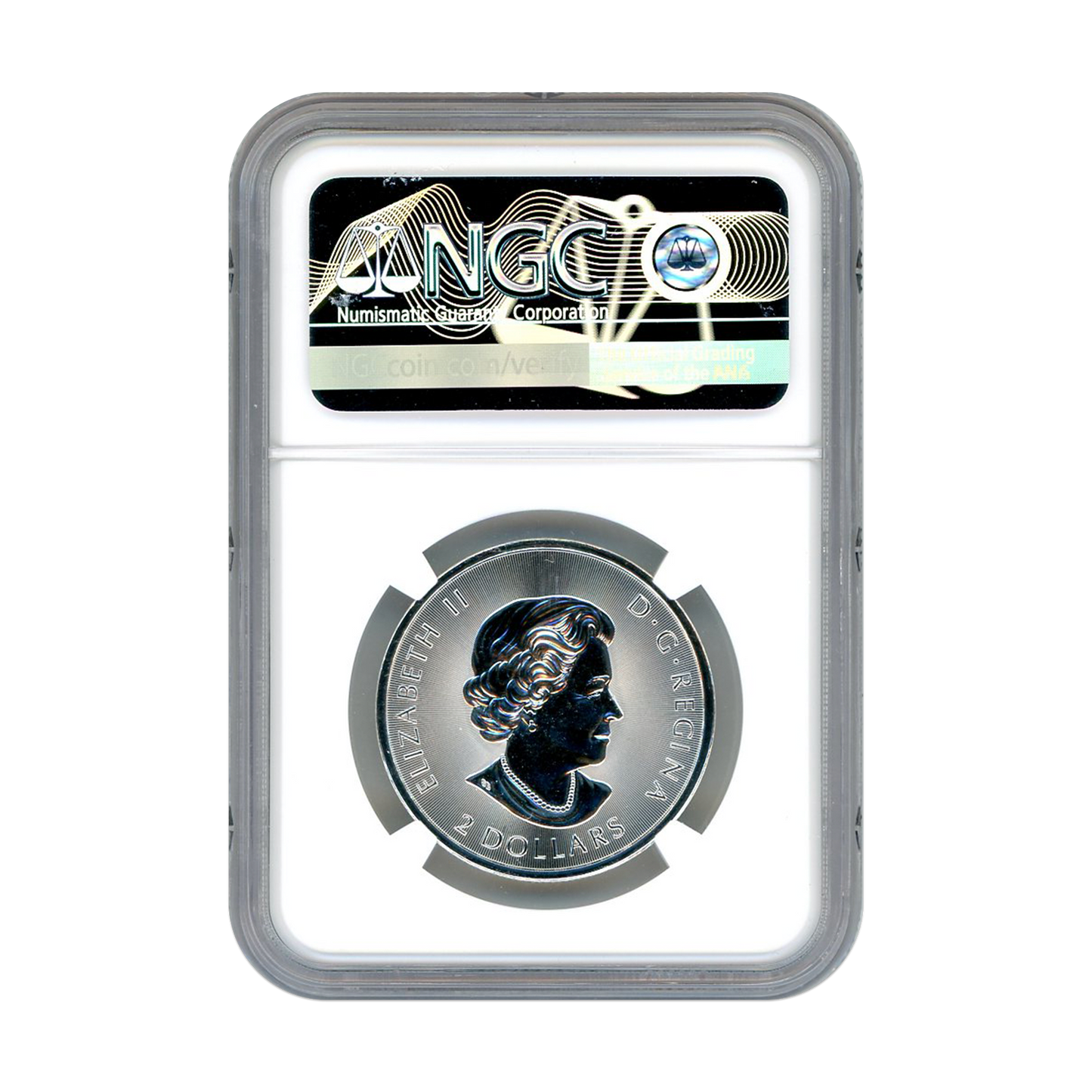 2018 1/2oz Silver Canadian $2 Polar Bear NGC MS70 - CoinsTV
