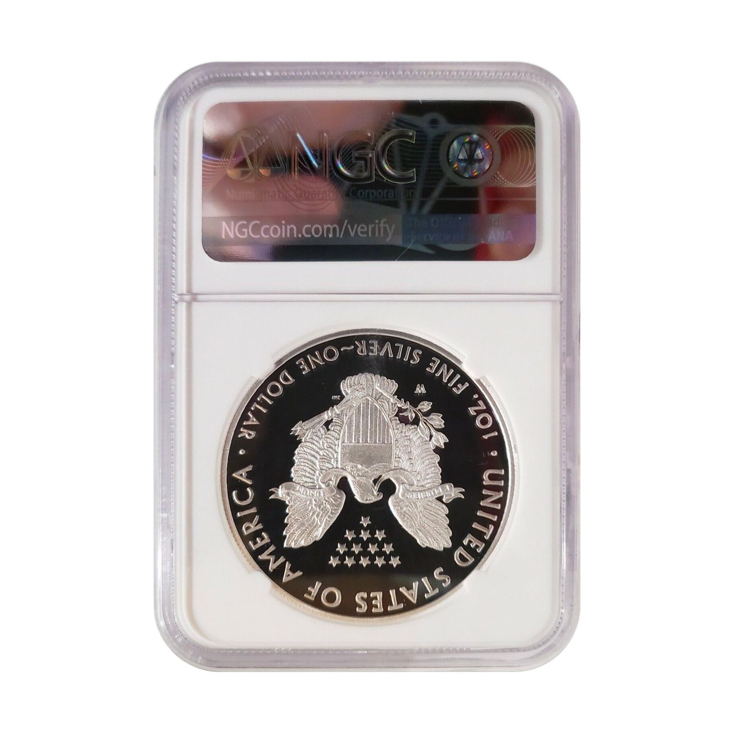 2021 Silver Eagle Type 1 Proof - NGC PF69 Advanced Release - Mercanti Signature Label - CoinsTV