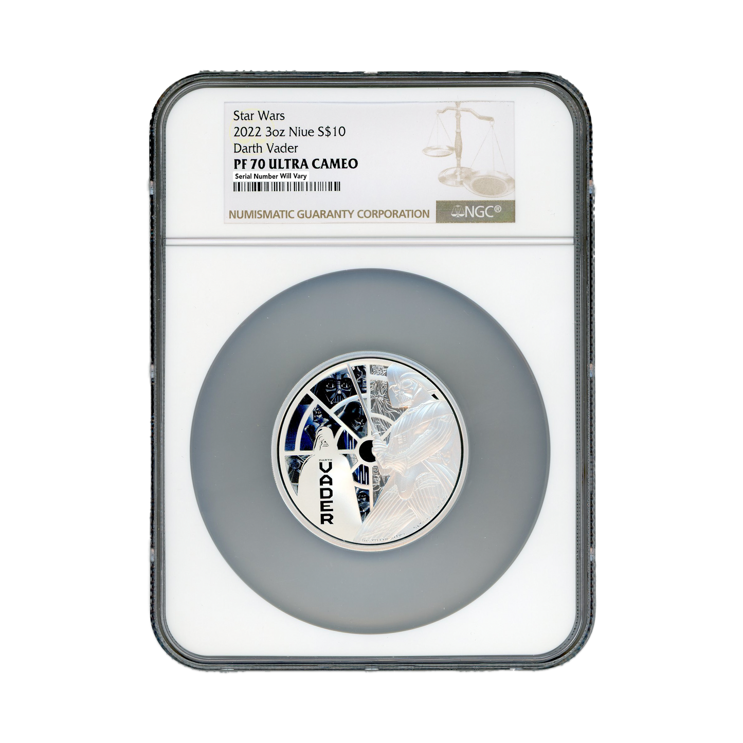 2022 Niue Star Wars Darth Vader 3 oz Silver Coin NGC PF70 UCAM
