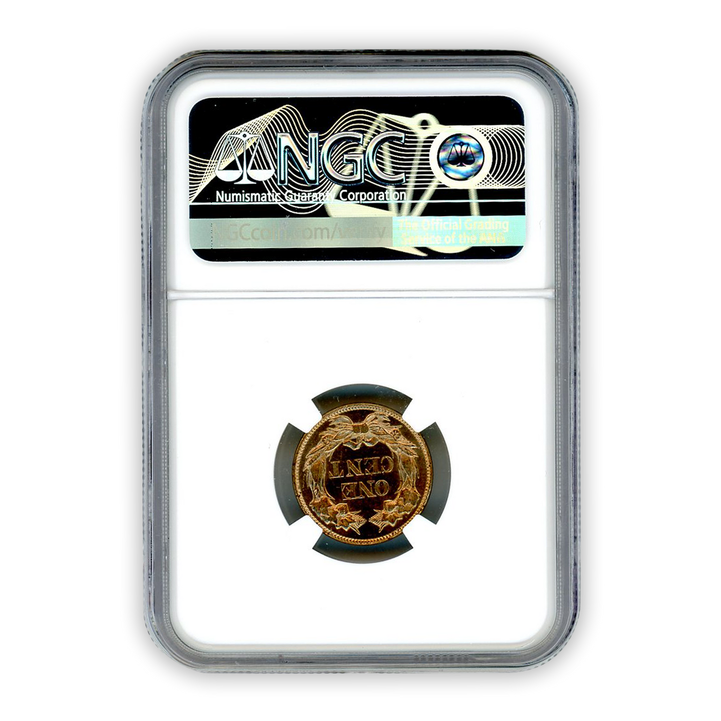 1857 Flying Eagle Cent - NGC MS63 PL - CoinsTV