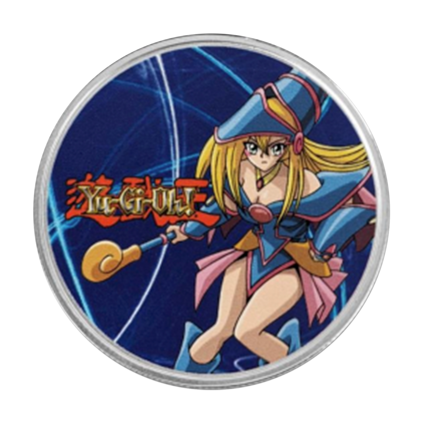2022 Niue YuGiOh Dark Magician Girl - 1oz .999 Silver Color Coin - CoinsTV