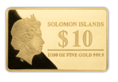 2022 Solomon Mysteries of World History - Puma Punku Gold Prooflike - CoinsTV