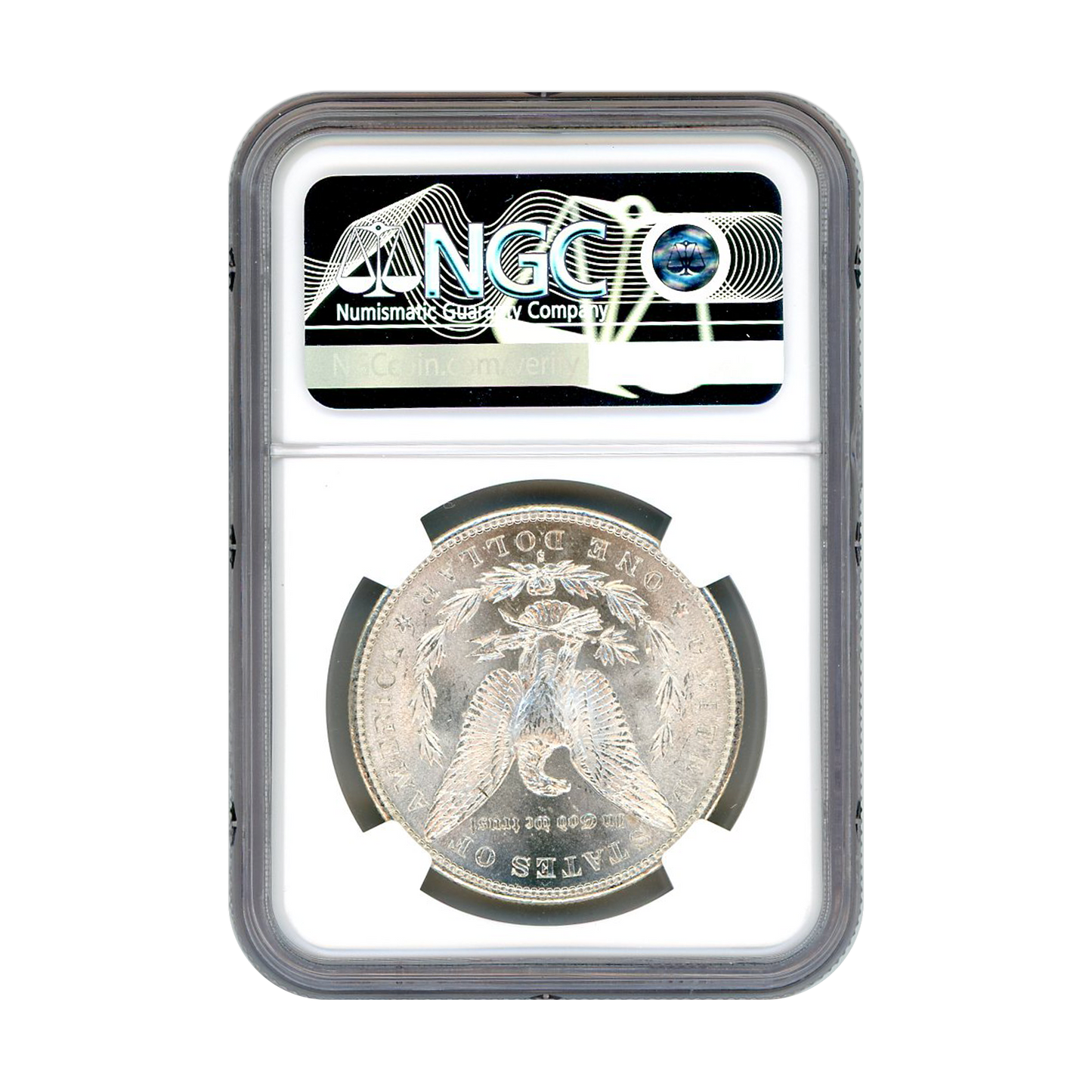 1882 Morgan Silver Dollar San Francisco - NGC MS65 Sight White - CoinsTV