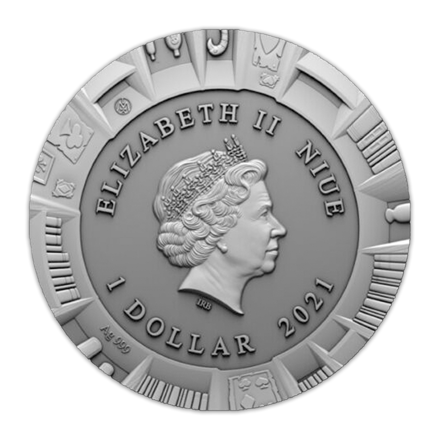2021 Niue Blue Fairy Tale 1oz - .999 Silver - CoinsTV