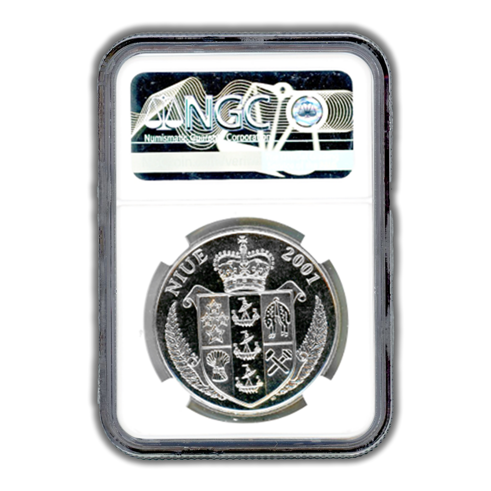 2001 Niue Pokemon Pikachu $1 Coin - NGC MS67 - CoinsTV