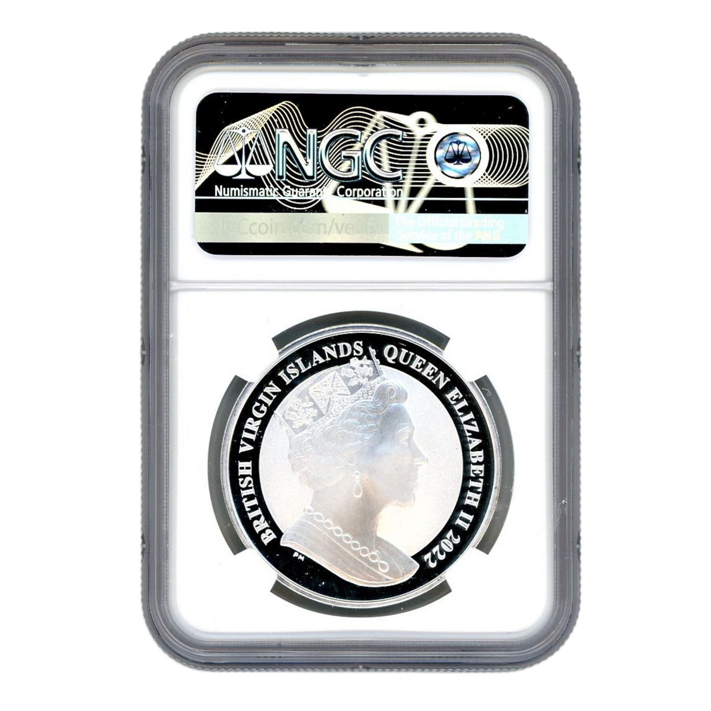 2022 BVI Walking Liberty- 75th Anniv. - 1 oz Reverse Silver Coin NGC PF70 - CoinsTV