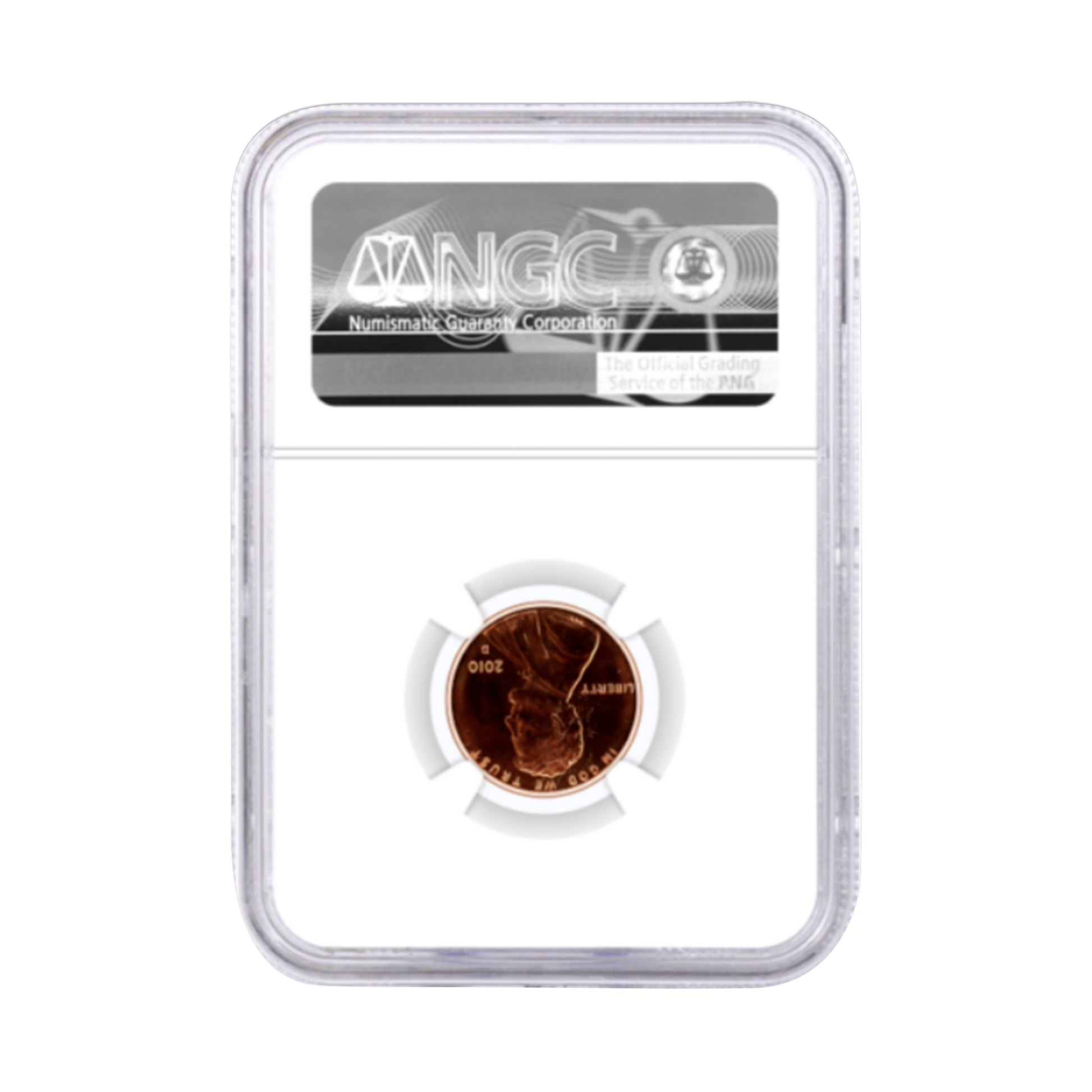 2010 D Lincoln Cent Union Shield Gem Uncirculated - First Shield Reverse - Lyndall Bass Signature Label - CoinsTV