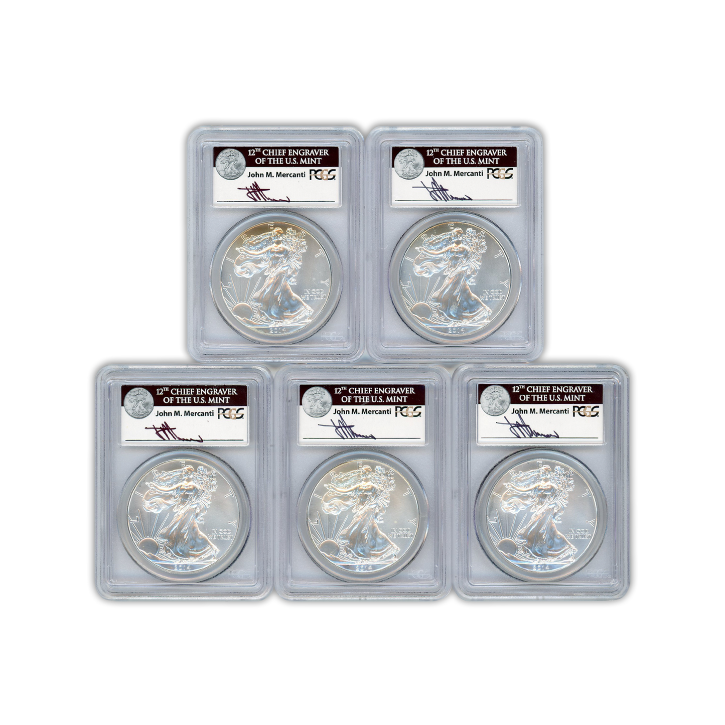 Grab Bag: 2014 Mercanti Silver Eagle - First 10 Boxes - CoinsTV