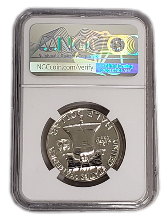 1959 Franklin Silver Half Dollar - NGC PF69 Sight White - CoinsTV