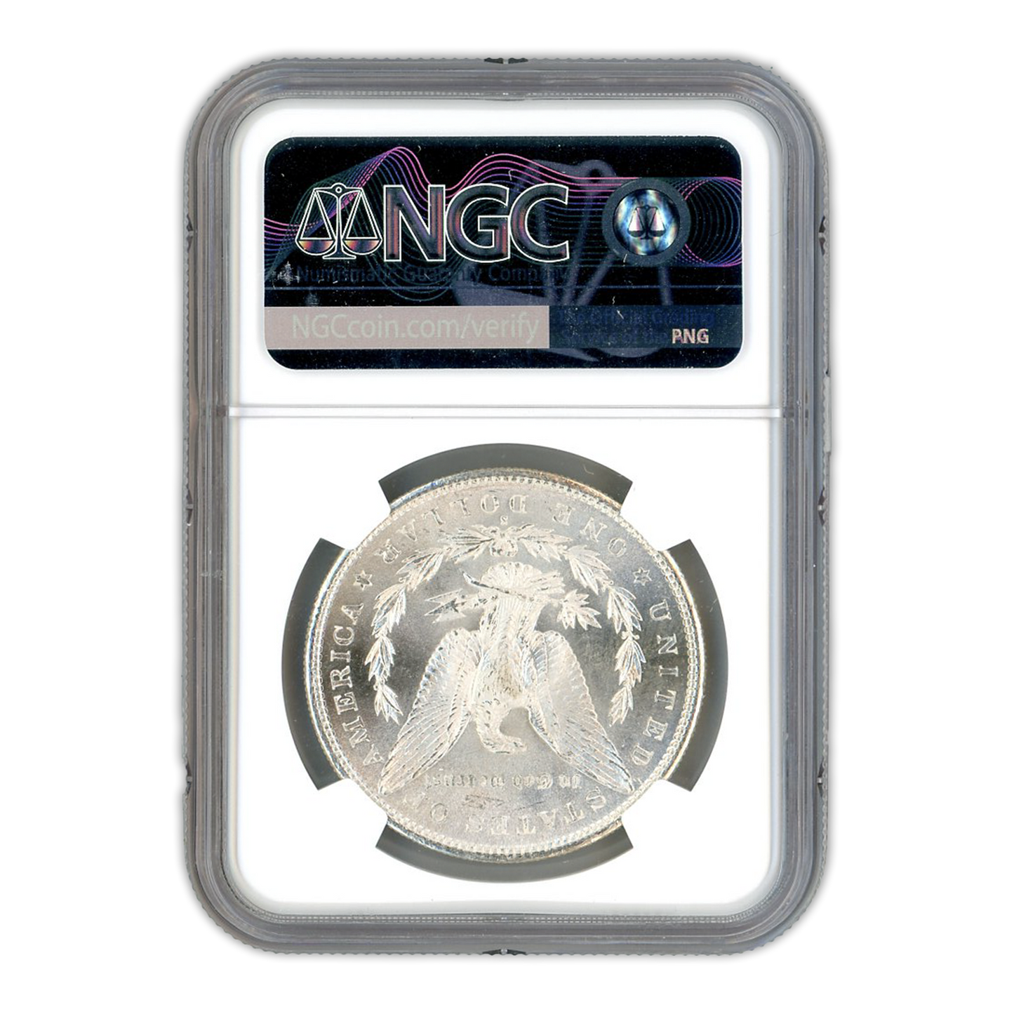 1880-S Morgan Silver Dollar San Francisco - NGC MS64 Sight White - CoinsTV