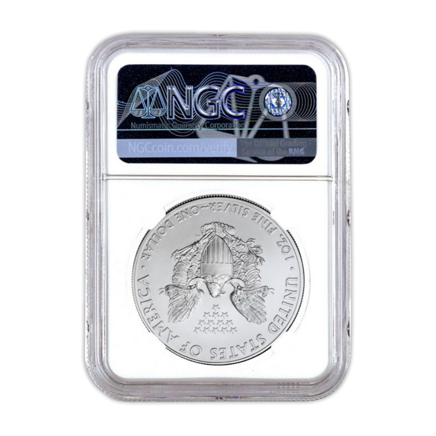 2021 Silver Eagle - Heraldic Eagle Type 1 - Last Day of Production NGC MS70 35th Anniversary Label - CoinsTV