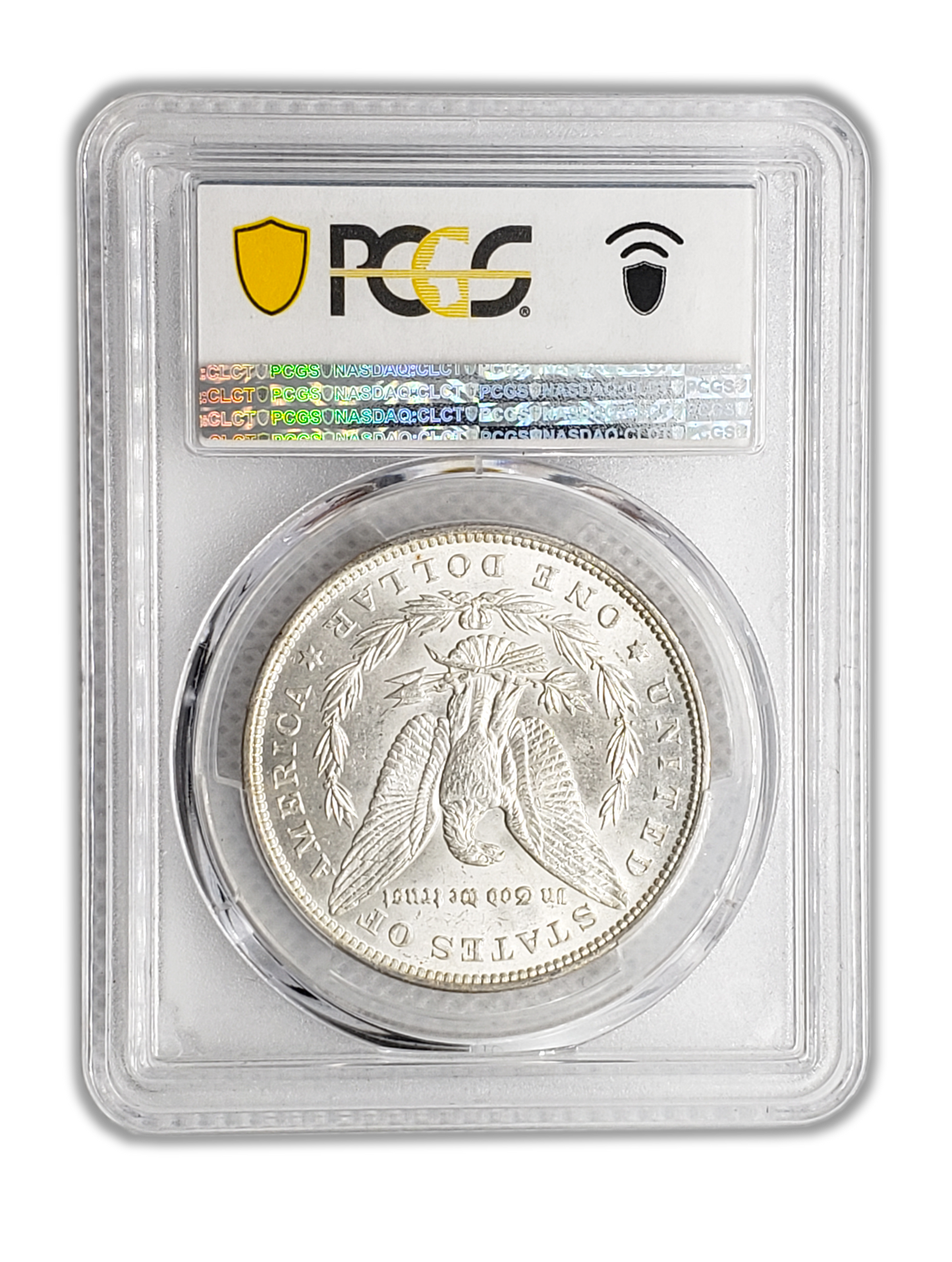 1889 Morgan Silver Dollar Philadelphia - PCGS MS64 Sight White