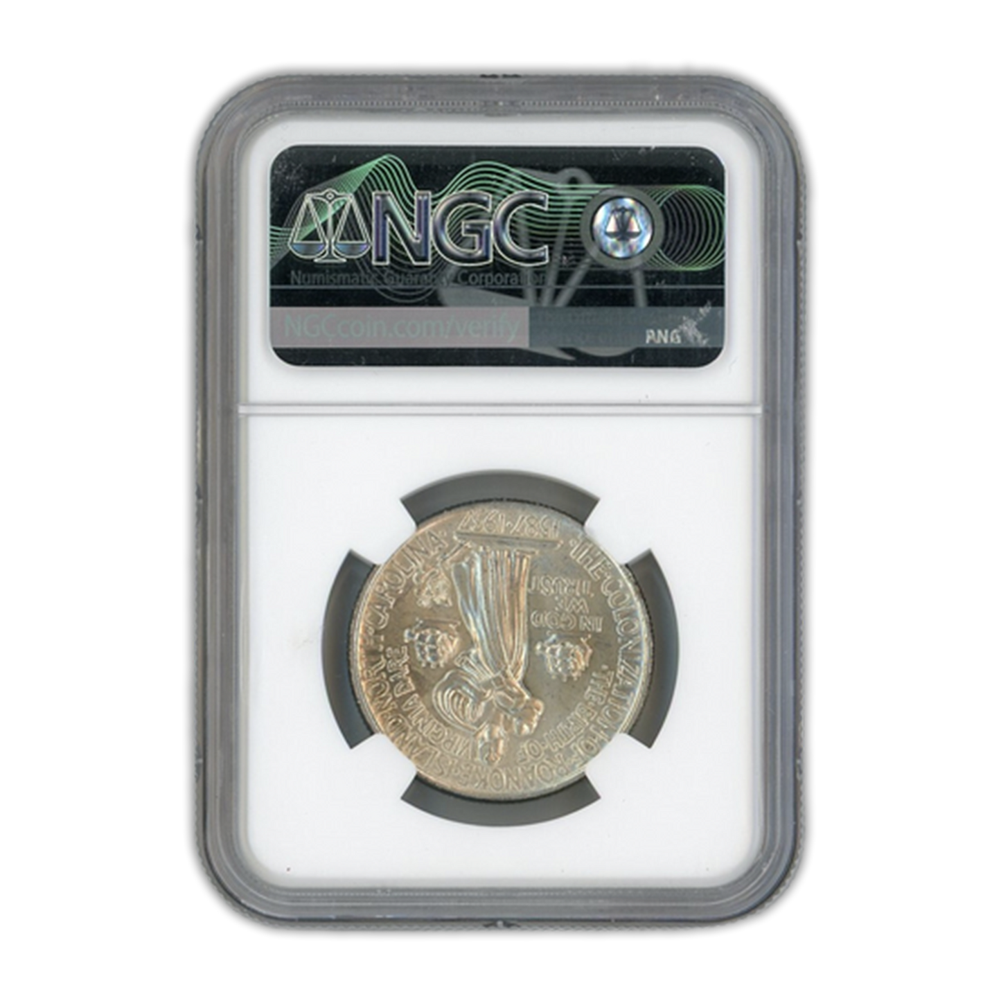 1937 Roanoke Silver Half Dollar Commemorative - NGC MS67+ CAC Label - CoinsTV
