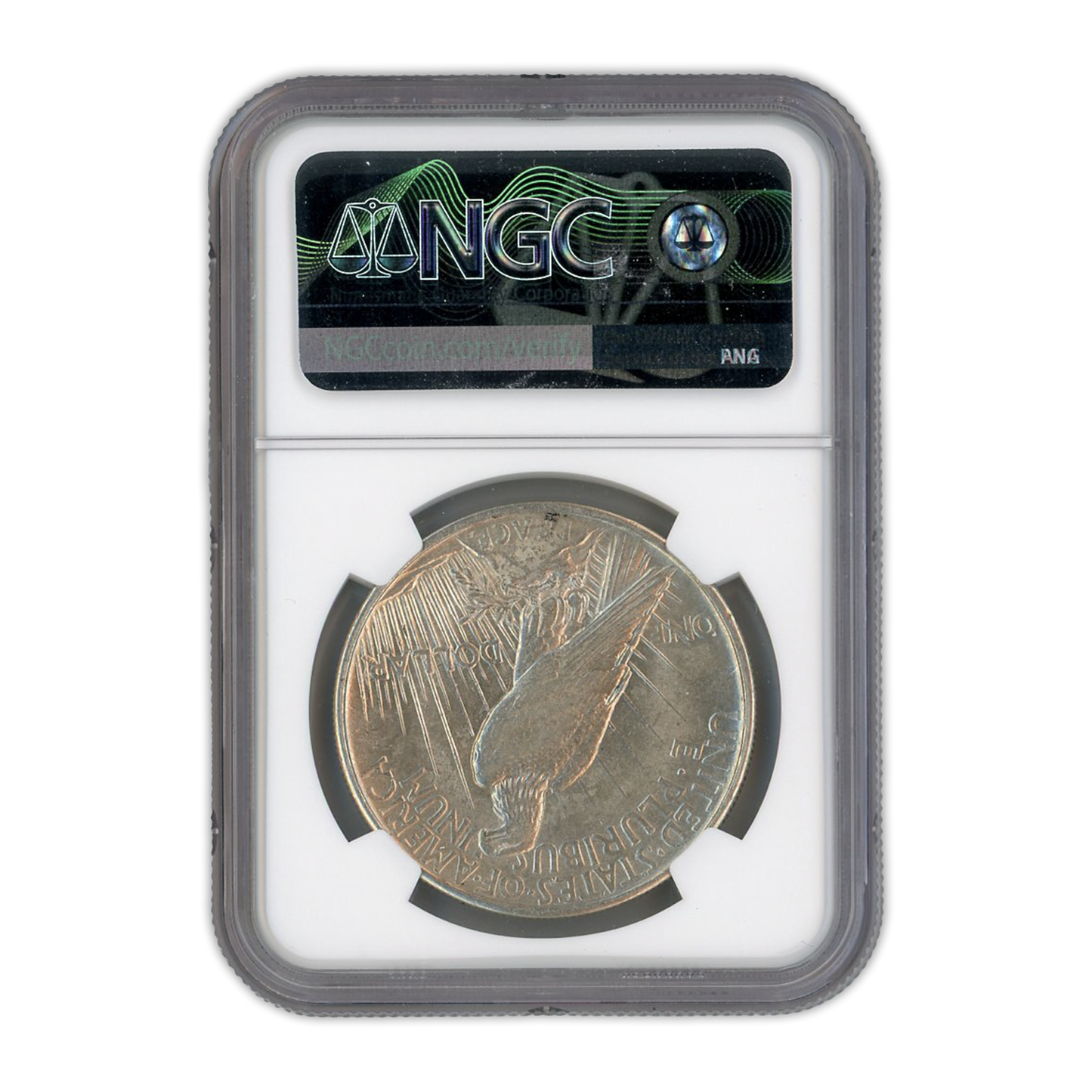 1921 Peace Silver Dollar - High Relief - NGC AU58 - CoinsTV