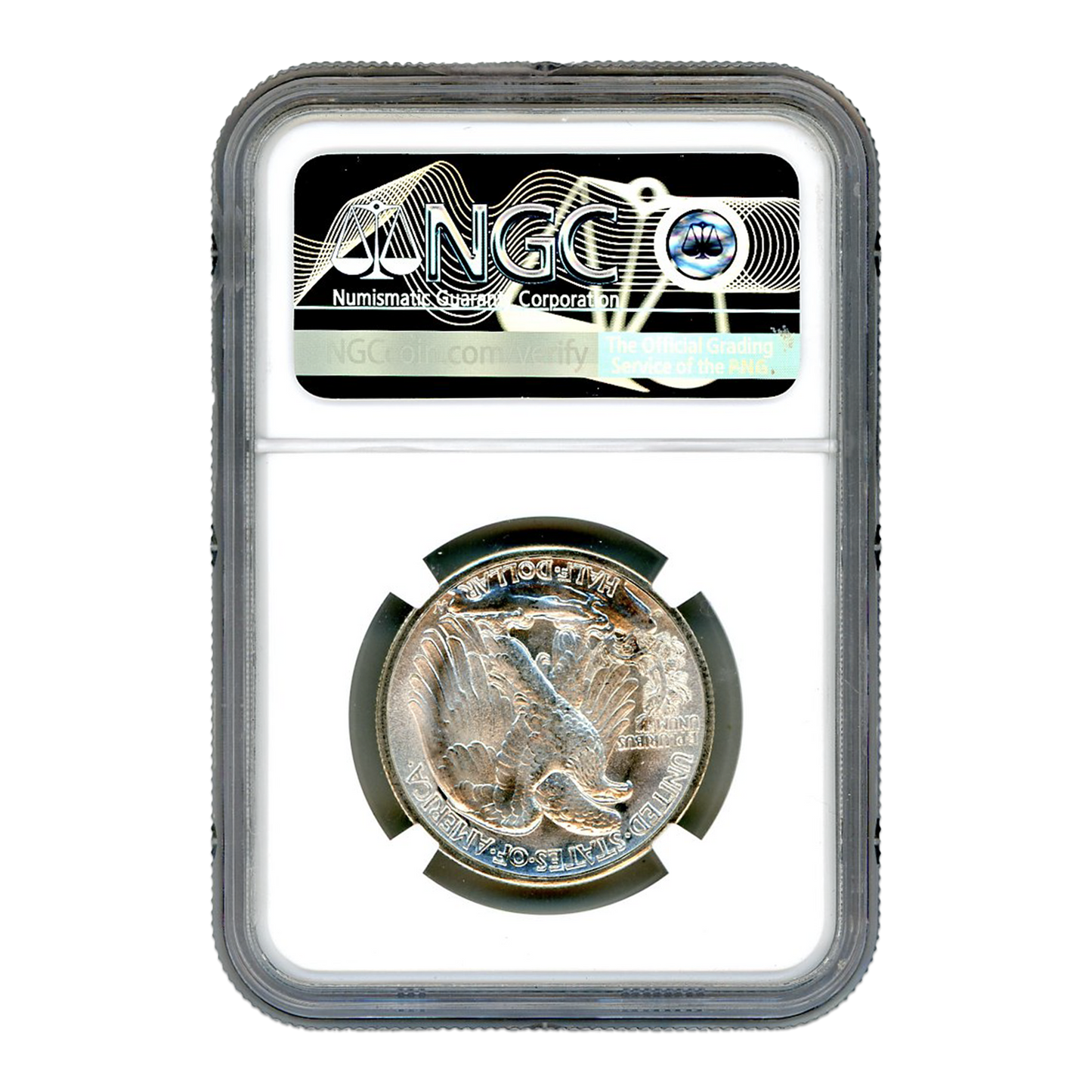 1942 S Walking Liberty Half Dollar San Francisco CAC - NGC MS66 Sight White - CoinsTV