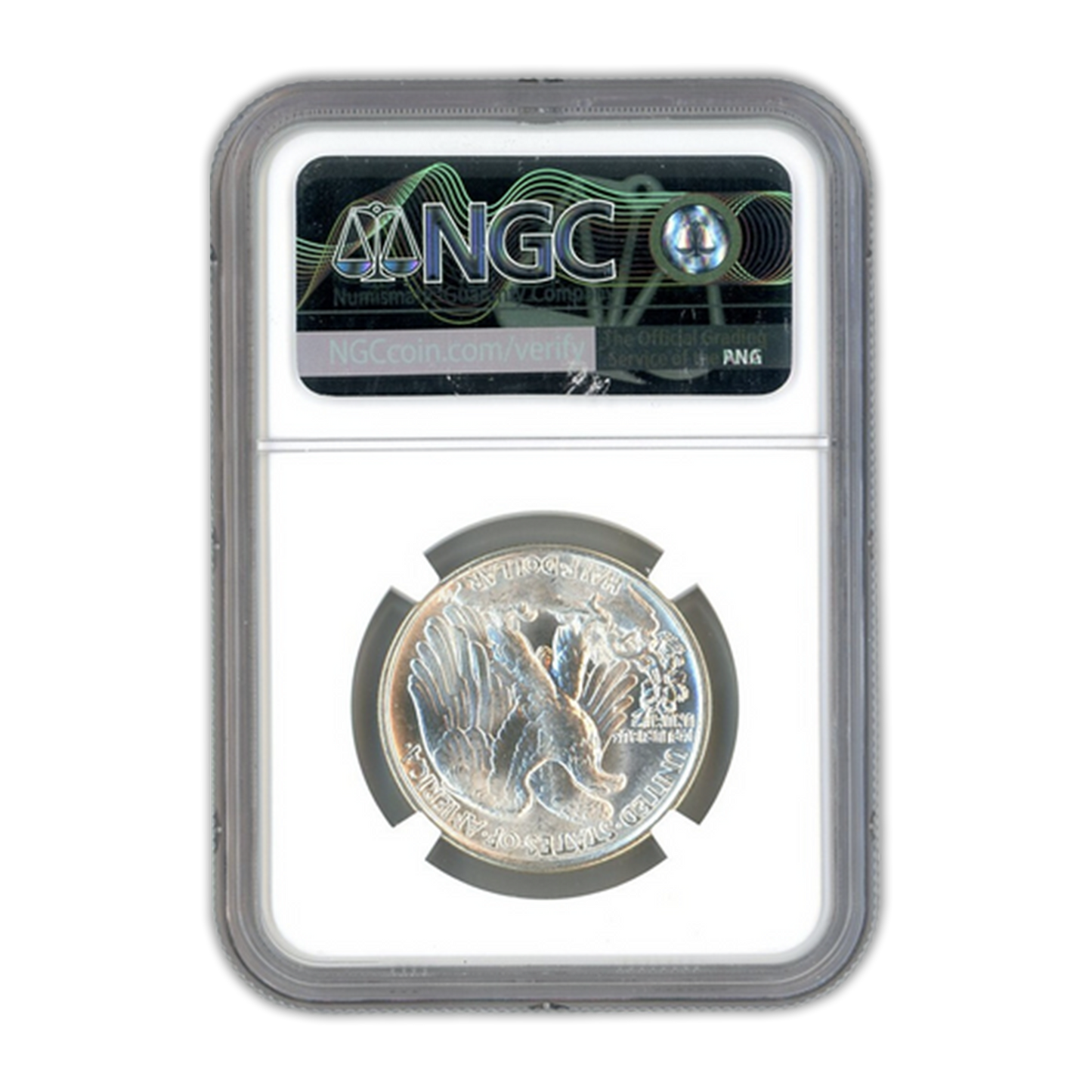1943 Walking Liberty Silver Half Dollar - NGC MS66 Sight White - CoinsTV