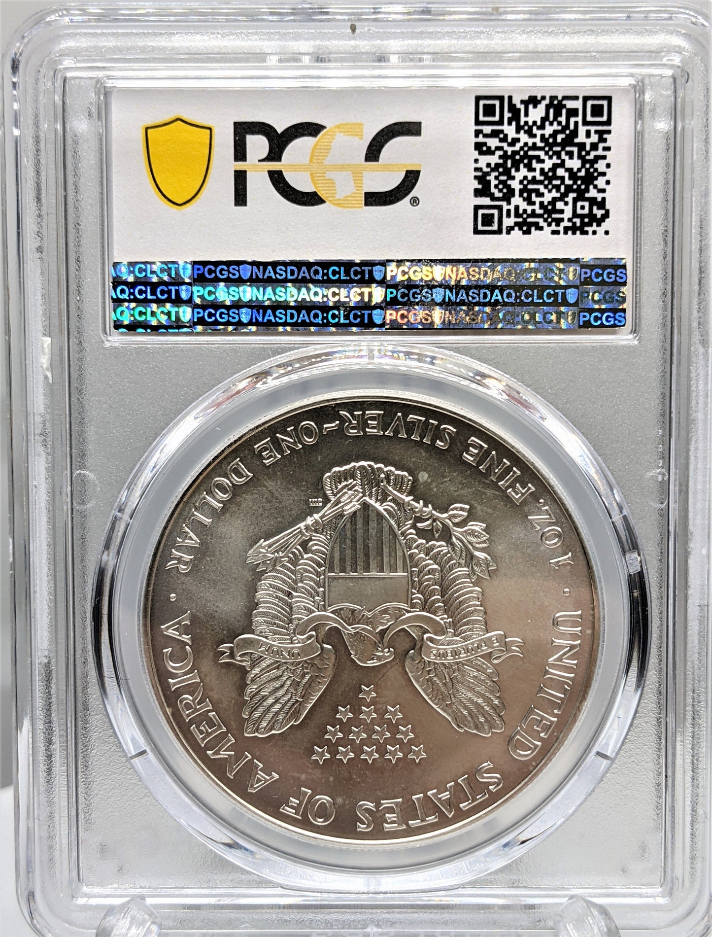 2000 Silver Eagle - Beautiful Toning - PCGS MS67 - CoinsTV