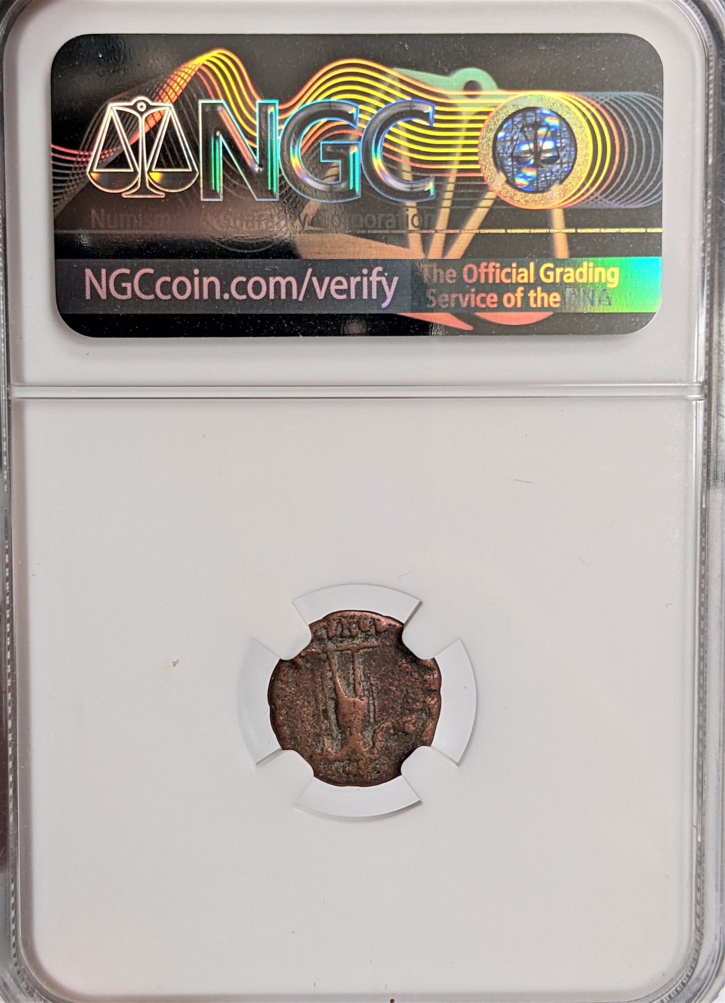 Ancient Roman Bronze Coin - AE4 - House of Constantine - NGC Certified - CoinsTV