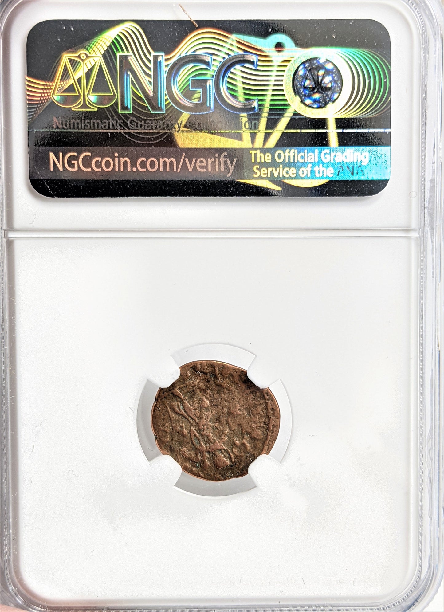 Ancient Roman Bronze Coin - Valentinian II - Decline and Fall - NGC Certified - CoinsTV