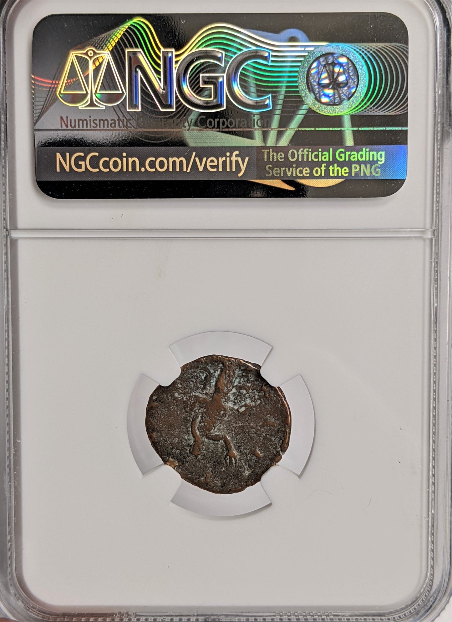 Ancient Roman Bronze Coin - Salonina- Age of Chaos - NGC Certified - CoinsTV