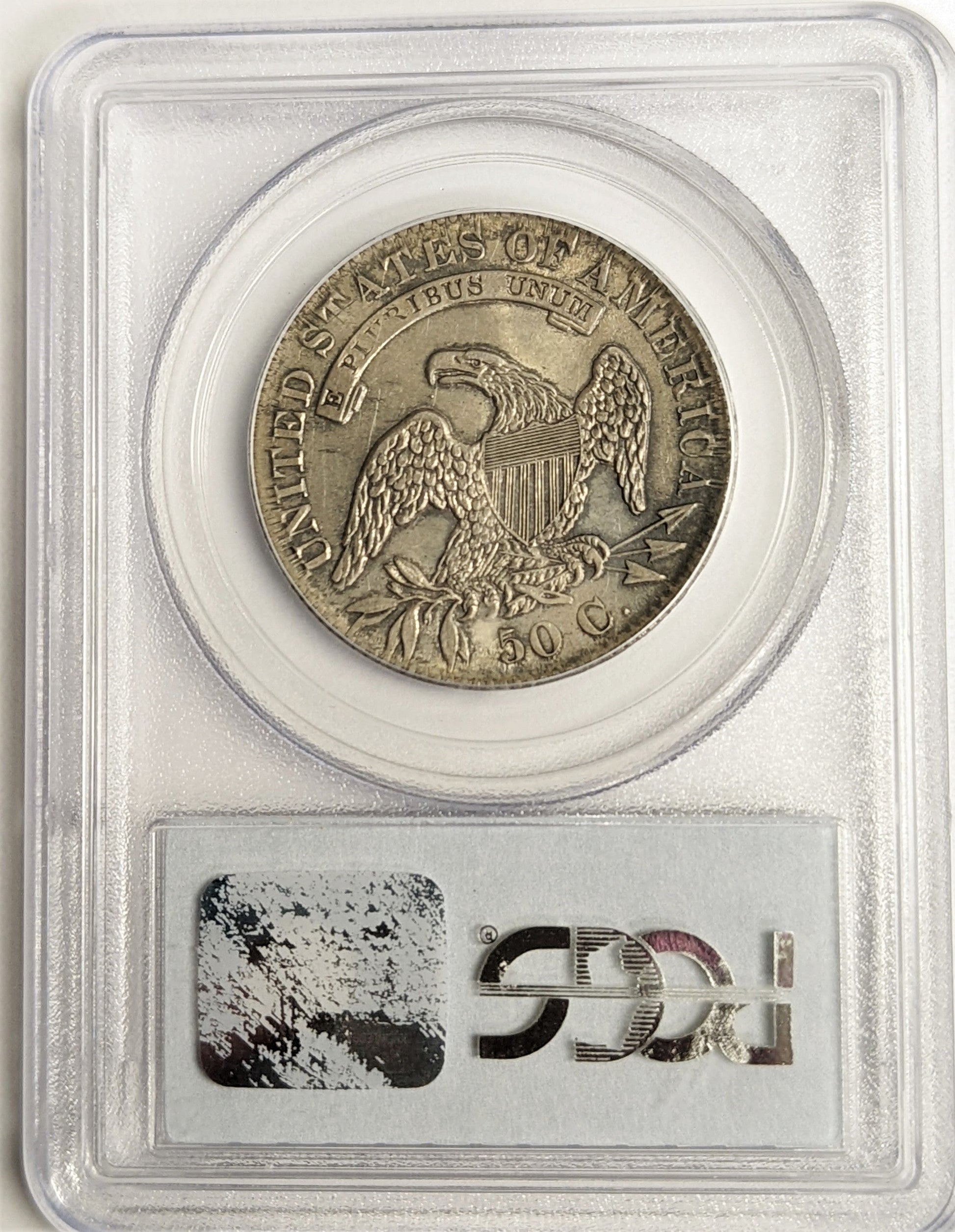 1831 Capped Bust Half Dollar PCGS AU55 Philadelphia - CoinsTV