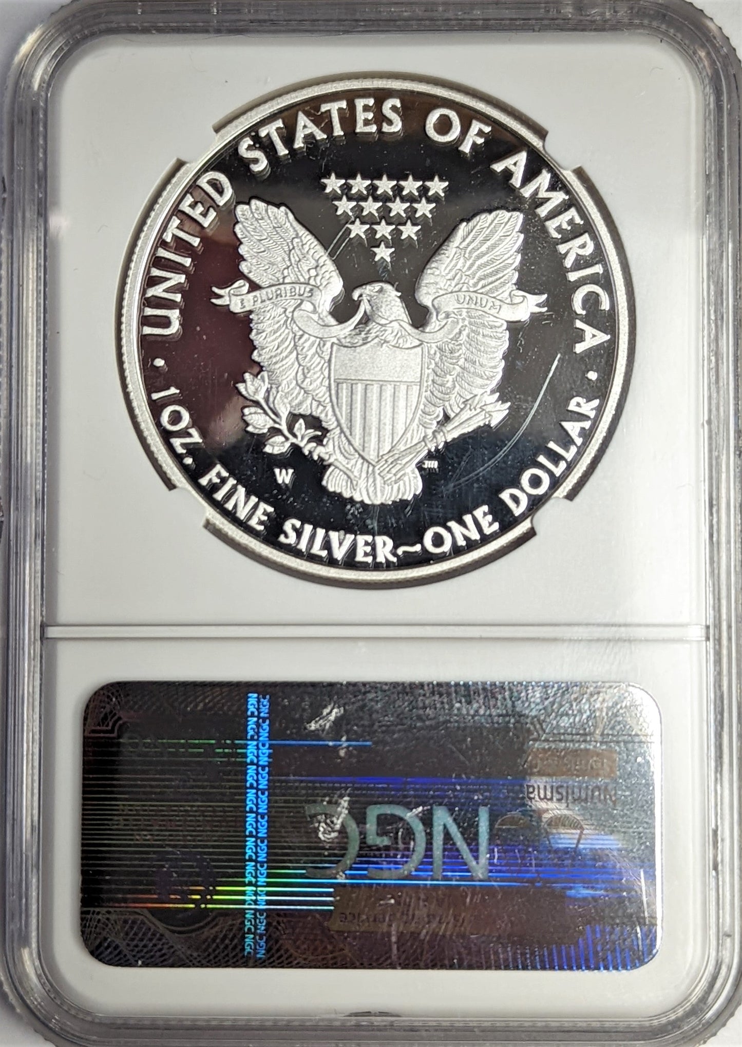 2010 W Silver Eagle - Proof - NGC PF70 Ultra Cameo Early Release - CoinsTV