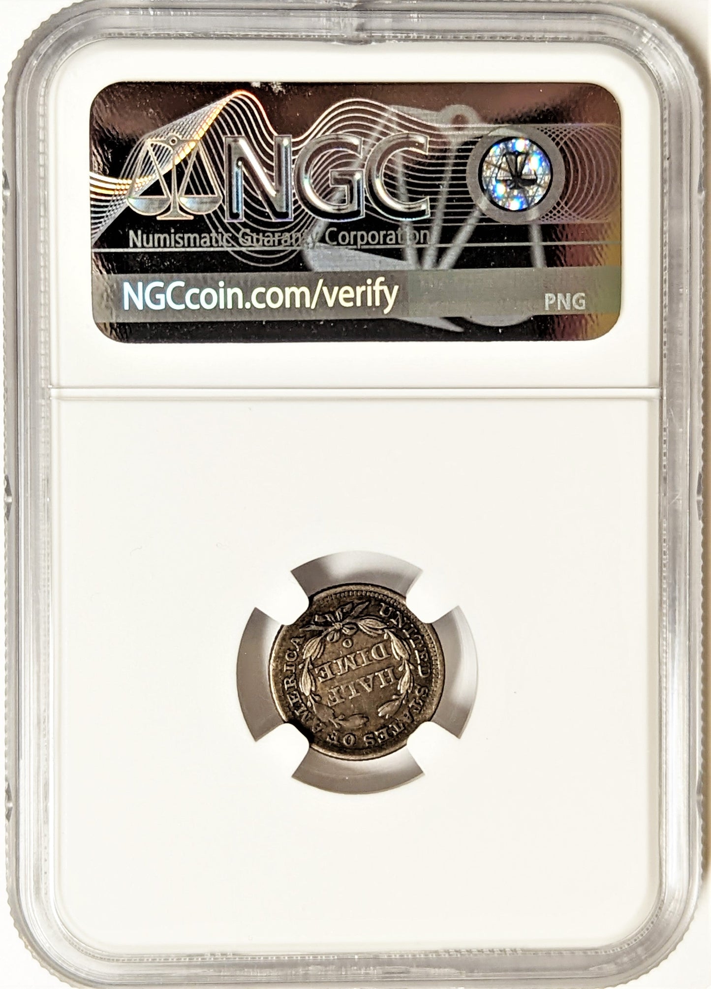 1850 O Seated Liberty Half Dime -New Orleans NGC XF45 - CoinsTV
