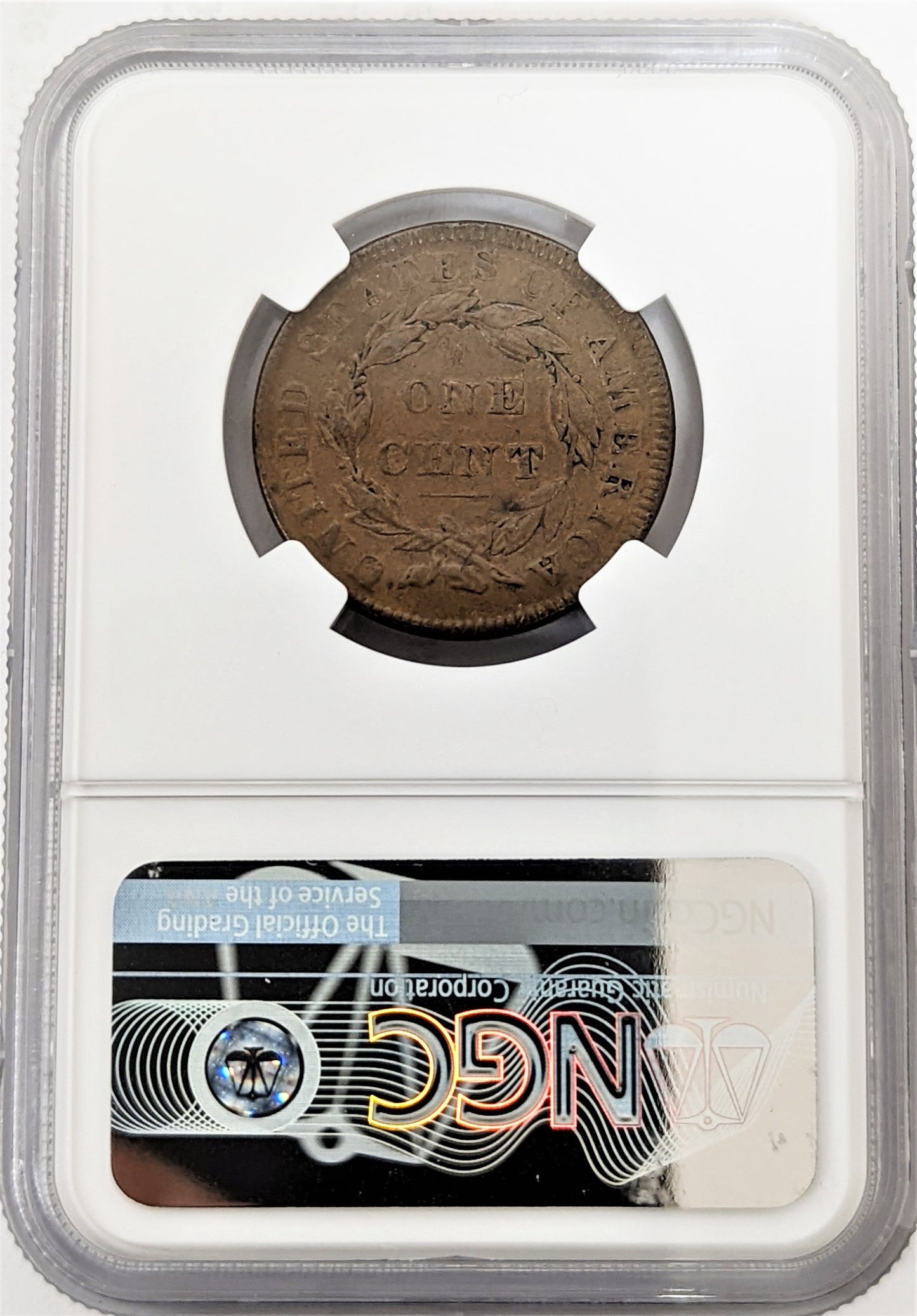 1835 Coronet Head Large Cent - NGC VF25 BN - CoinsTV