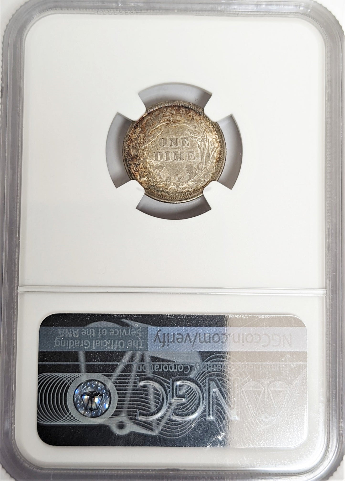 1882 Seated Liberty Dime - NGC AU55