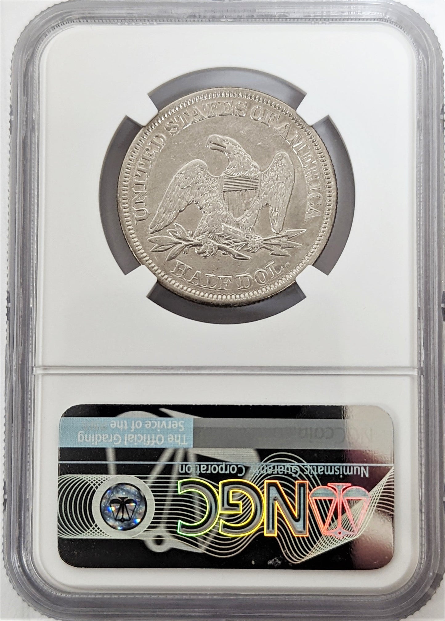 1857 Seated Liberty Half Dollar Philadelphia NGC XF45