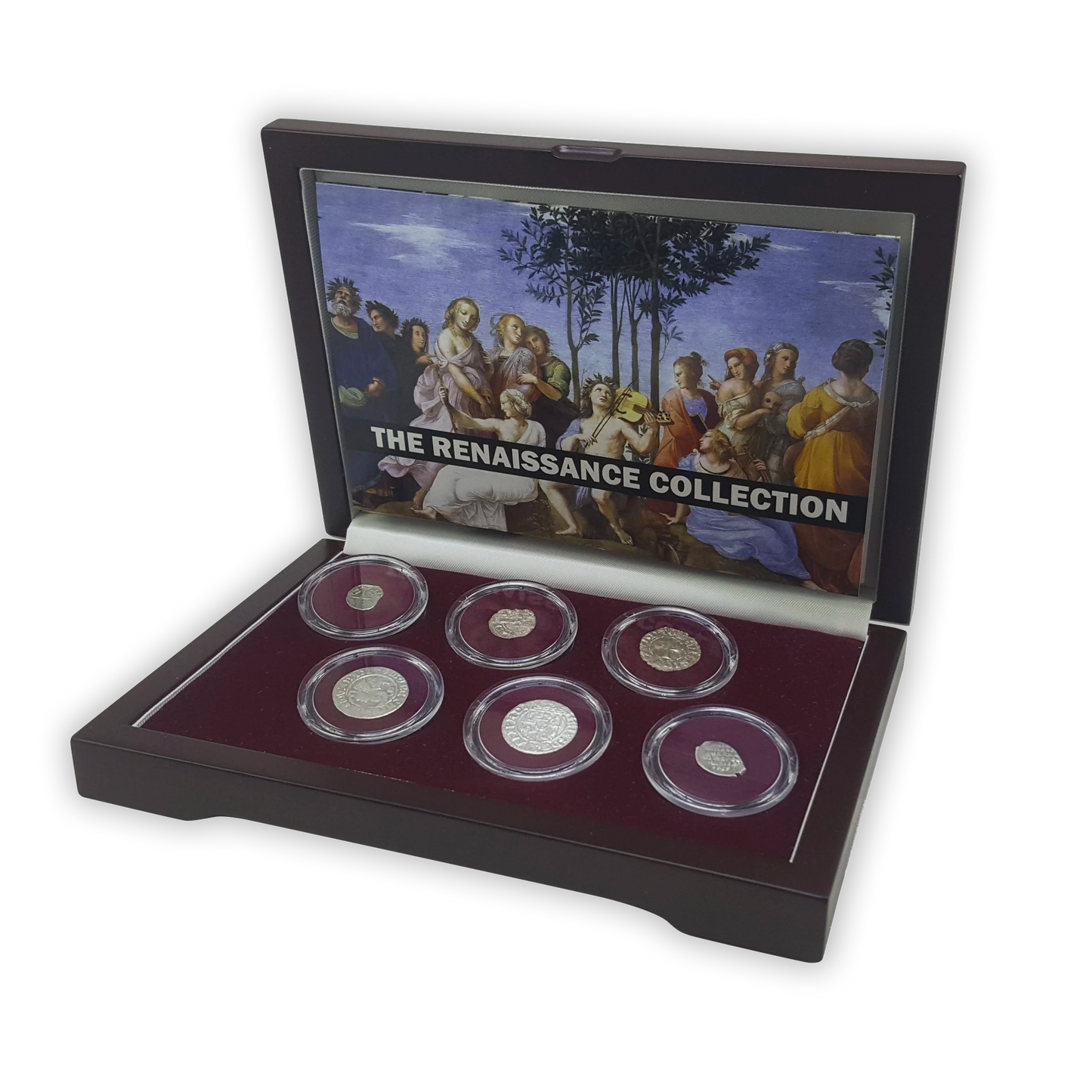 Renaissance: Boxed Set of Six Silver Coins - CoinsTV