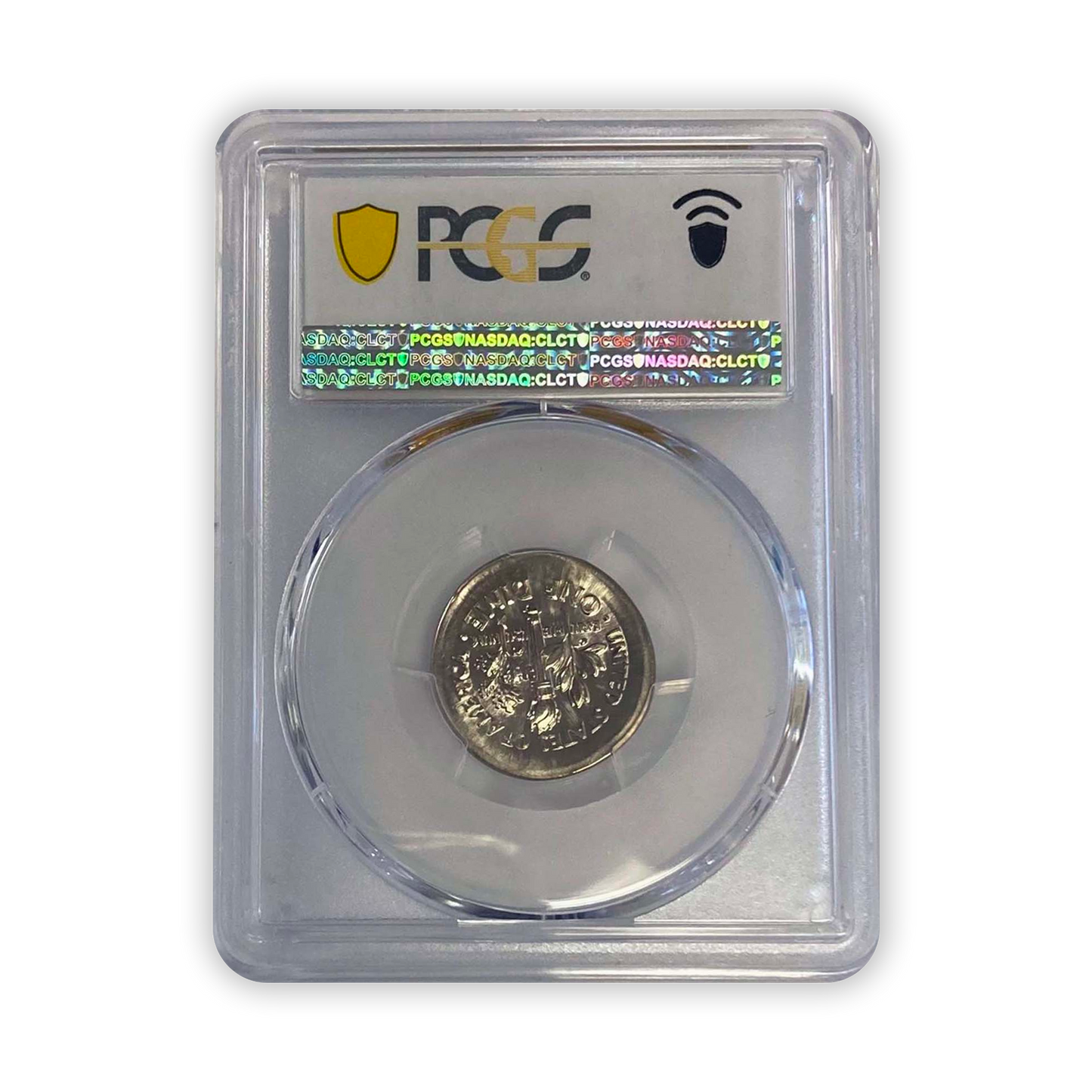 Roosevelt Dime - Broadstruck Out of Collar - PCGS Certified - CoinsTV