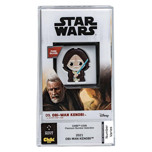 2021 1 oz Obi-Wan Kenobi Star Wars - Premium numbers - CoinsTV
