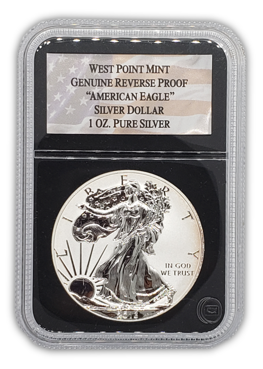 2013 W Silver Eagle 2 pc West Point 35th Anniversary Set - CoinsTV