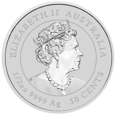 2022 1/2oz Silver Australian Lunar Tiger - CoinsTV