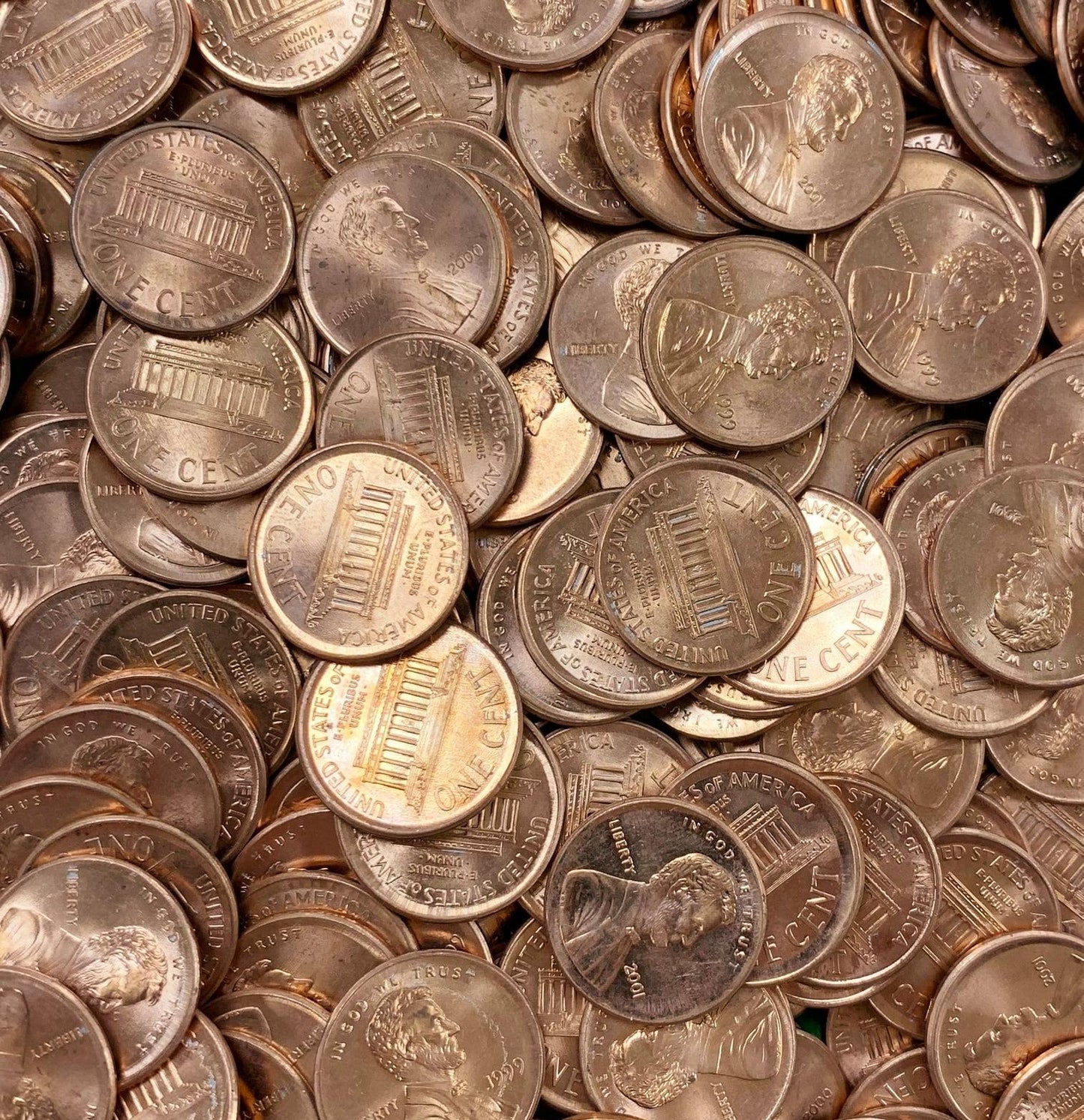 Lincoln Cent - Broadstruck Out of Collar Error